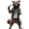 Raccoon Singing Mic