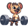 Hyena Weightlifting Dumbbell Workout