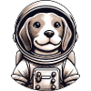 Beagle Astronaut Space Adventure