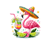 Cinco de Mayo Flamingo