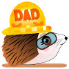 Hedgehog Dad - Construction