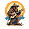 Bigfoot Mexican Mariachi Guitar Fun