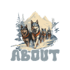 Sledding Sled dogs