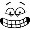 Funny Cartoon Face Innocent