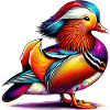 Mandarin duck