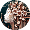 Mechanical Flower Girl