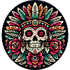 Mayan Skull 2