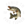 Northern Pike Fisherman Gedde Fiskestang Gedde Fisk
