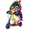 Penguin Scooter