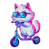 Persian Cat Scooter