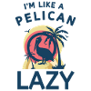 Pelican Silhouette Funny Sayings