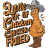 Un peu de poulet frit