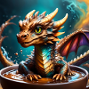 Baby Coffee Dragon