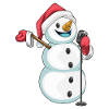 Snowman Christmas Singer