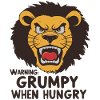 GRUMPY WHEN HUNGRY