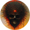 Dark Horror Skull