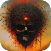 Dark Horror Skull