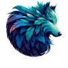 Wolf Standing Majestic In A