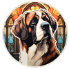 Saint Bernard Rescue Dog