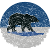 Bear Motif with Shadow