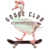 Goose Skateboarding Fun Design