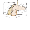 Officiel sovetrøje Unicorn pyjamas