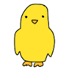Bird Animal Symbol Yellow Chick