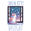 Snow Kitty Delight Cat