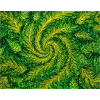 Emerald leaves whirlpool