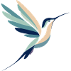 Hummingbird in flight