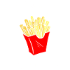 La réponse : frites, frites, frites