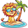 Leo Summer Beach Vacation