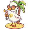 Goose, Island, Summer, Palm
