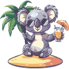 Koala Island Summer Palm