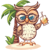 Owl Summer Holiday