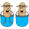 Påsar, Potatis, Grönsaker, Potatis Jordbrukare
