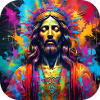 Jesus in Graffiti Style