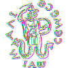 Glitched Abraxas symbol