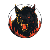 Terrifiant loup-garou maléfique de l’enfer