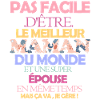 Pas facile maman épouse