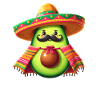 Cinco de Mayo Avocado Mustache