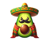 Cinco de Mayo Avocado Mustache