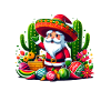 Cinco de Mayo Santa Claus