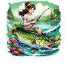 Bass Fish Girl