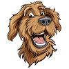 Labradoodle | Cartoon Artwork