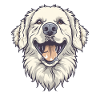 Kuvasz | Cartoon Artwork