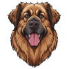 Leonberger Cartoon Artwork