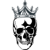 Skull King Crown