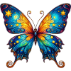 Van Gogh butterfly