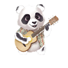 Cat Playing Guitar Gift